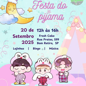 20/9: Festa do pijama Ahgase